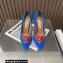 Aquazzura Heel 10.5cm Love Me Pumps Suede Blue 2023