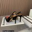 Aquazzura Heel 10.5cm Love Me Sling Suede Black 2023