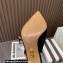 Aquazzura Heel 10.5cm Love Me Sling Suede Black 2023