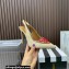 Aquazzura Heel 10.5cm Love Me Sling Suede Beige 2023