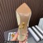 Aquazzura Heel 10.5cm Love Me Sling Suede Beige 2023