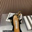 Aquazzura Heel 10.5cm Serpentine slingback pumps Black 2023
