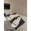 Chanel Heel 2cm Gold CC Logo Lambskin Quilting Mules G45014 White 2023