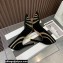 Aquazzura Heel 10.5cm The Spy Pumps MESH/SUEDE LEATHER Black 2023