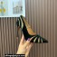 Aquazzura Heel 10.5cm The Spy Pumps MESH/SUEDE LEATHER Black 2023