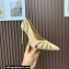 Aquazzura Heel 10.5cm The Spy Pumps MESH/SUEDE LEATHER Beige 2023