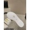 Chanel Heel 2cm Gold CC Logo Lambskin Quilting Mules G45014 White 2023
