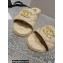 Chanel Heel 2cm Gold CC Logo Lambskin Quilting Mules G45014 Beige 2023