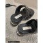 Chanel Heel 7.5cm Gold CC Logo Lambskin Quilting Platform Mules Sandals Black 2023