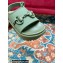 Gucci Horsebit flatform sandals 742435 Green 2023