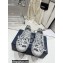 Dior Warp Men's Sandals White Cosmo Rubber with Warped Cannage Motif 2023