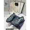 Dior Warp Men's Sandals Gray Cosmo Rubber with Warped Cannage Motif 2023