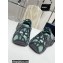 Dior Warp Men's Sandals Gray Cosmo Rubber with Warped Cannage Motif 2023