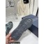 Dior Warp Men's Sandals Gray Cosmo Rubber with Warped Cannage Motif 2023