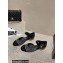 Chanel Wool and Cotton Tweed & Patent Calfskin Mary Janes G38441 Gray 2023