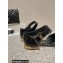 Chanel Wool and Cotton Tweed & Patent Calfskin Mary Janes G38441 Gray 2023
