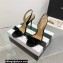 Aquazzura Heel 10.5cm Chain Of Love Sandals Black 2023