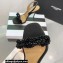 Aquazzura Heel 10.5cm Chain Of Love Sandals Black 2023
