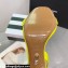 Aquazzura Heel 10.5cm Chain Of Love Sandals Yellow 2023