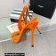 Aquazzura Heel 10.5cm Chain Of Love Sandals Orange 2023