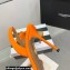 Aquazzura Heel 10.5cm Chain Of Love Sandals Orange 2023