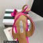 Aquazzura Heel 10.5cm Chain Of Love Sandals Fuchsia 2023