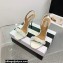 Aquazzura Heel 10.5cm Chain Of Love Sandals White 2023