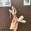 Aquazzura Heel 10.5cm Chain Of Love Sandals White 2023
