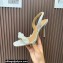 Aquazzura Heel 10.5cm Chain Of Love Sandals White 2023