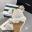 Aquazzura Heel 10.5cm Chain Of Love Sandals White 2023