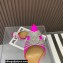 Aquazzura Heel 10.5cm Gatsby Sling Satin Slingback Fuchisa 2023