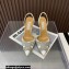 Aquazzura Heel 10.5cm Gatsby Sling Satin Slingback White 2023