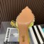 Aquazzura Heel 10.5cm Gatsby Sling Satin Slingback Yellow 2023