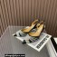 Aquazzura Heel 6.5cm Gatsby Sling Satin Slingback Black 2023