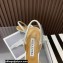 Aquazzura Heel 6.5cm Gatsby Sling Satin Slingback White 2023
