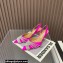 Aquazzura Heel 6.5cm Gatsby Sling Satin Slingback Fuchisa 2023