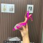 Aquazzura Heel 6.5cm Gatsby Sling Satin Slingback Fuchisa 2023