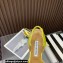 Aquazzura Heel 6.5cm Gatsby Sling Satin Slingback Yellow 2023