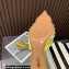 Aquazzura Heel 6.5cm Gatsby Sling Satin Slingback Yellow 2023