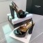 Aquazzura Heel 14cm Sinner Plateau Platform Sandals Black 2023