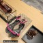 Balenciaga Afterhour Sandals in smooth calfskin Fuchsia 2023