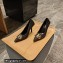 Balenciaga Square Knife BB Heel 10cm Pumps in Tweed Gray 2023