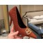 Balenciaga Square Knife BB Heel 10cm Pumps in Tweed Brown 2023
