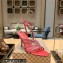 Balenciaga Heel 9cm Glow crystal-embellished leather sandals Red 2023