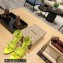 Balenciaga Heel 10.5cm Cagole Sandals in Arena lambskin Green 2023