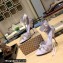 Balenciaga Heel 10.5cm Cagole Sandals in Arena lambskin Lilac 2023