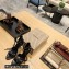 Balenciaga Heel 10.5cm Cagole Sandals in Arena lambskin Black 2023