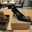 Balenciaga Knife Heel 8cm Pumps Satin Black 2023