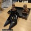Balenciaga Knife Heel 8cm Pumps Satin Black 2023