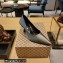 Balenciaga Knife Heel 8cm Pumps Calfskin Gun Color 2023
